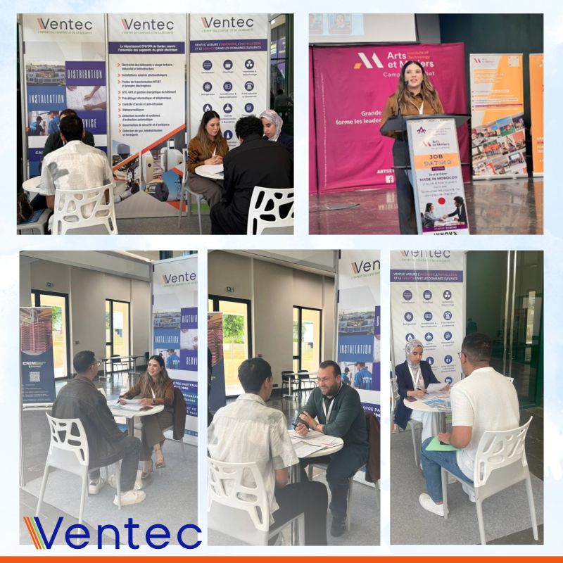 Ventec participe à la 2ᵉ édition du Job Dating Arts et Métiers