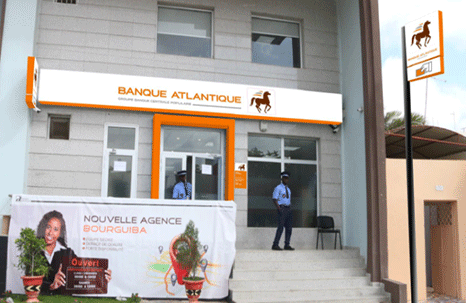 Banque atlantique 2 agences Sénégal