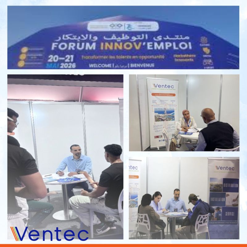 VENTEC au cœur de l’emploi et des talents !